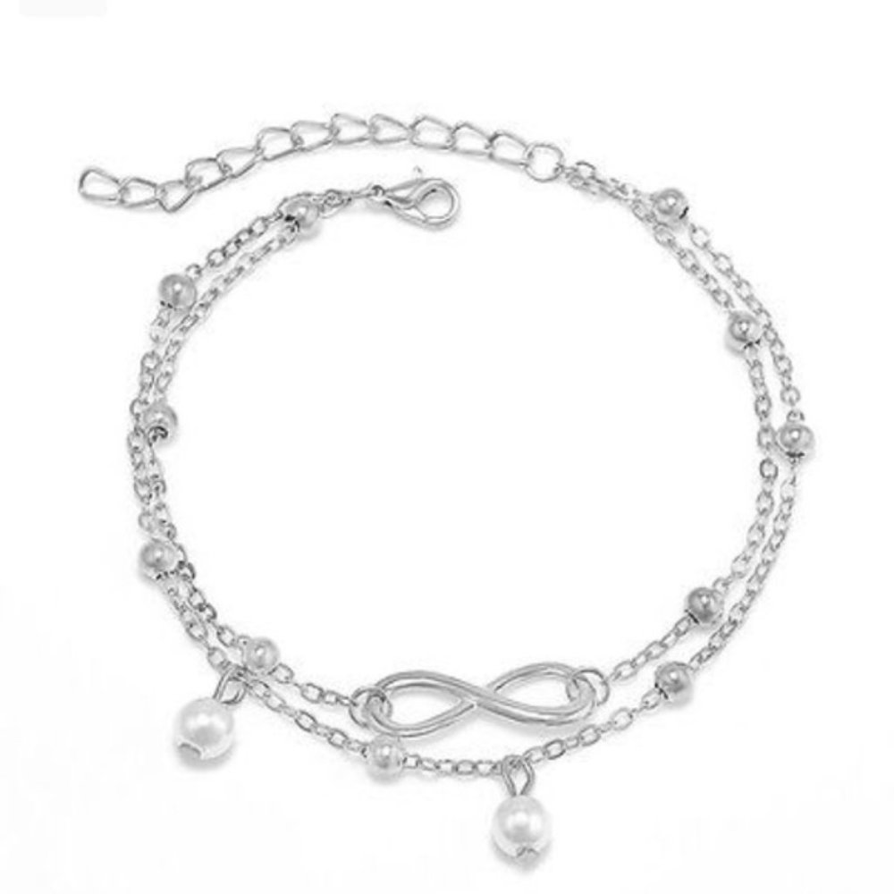 Leg Chain Forever Luck Jewelry pearl drop - Picture 6 of 7